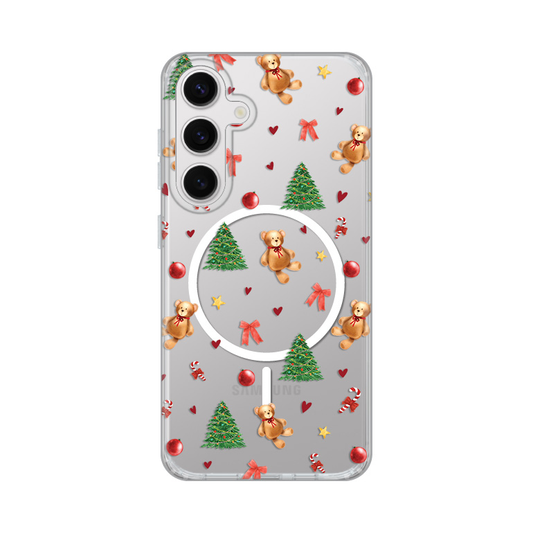 Torbica Print Magsafe za Samsung S921B Galaxy S24 Merry Bear