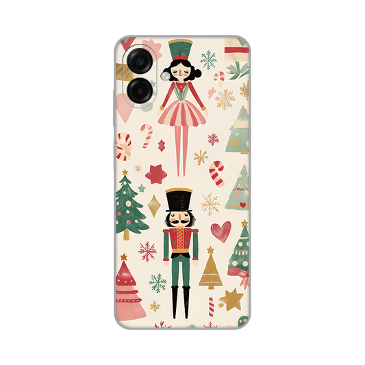 Torbica Silikonska Print za Samsung A075F Galaxy A07 Vintage Christmas