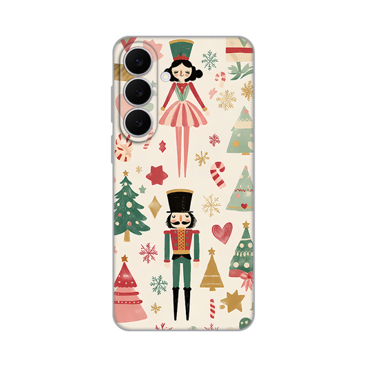 Torbica Silikonska Print za Samsung S731B Galaxy S25 Fe Vintage Christmas