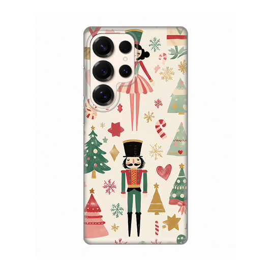 Torbica Silikonska Print za Samsung S938B Galaxy S25 Ultra Vintage Christmas