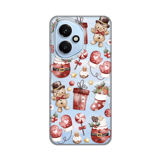 Torbica Silikonska Print Skin za Honor 400 Cozy Christmas