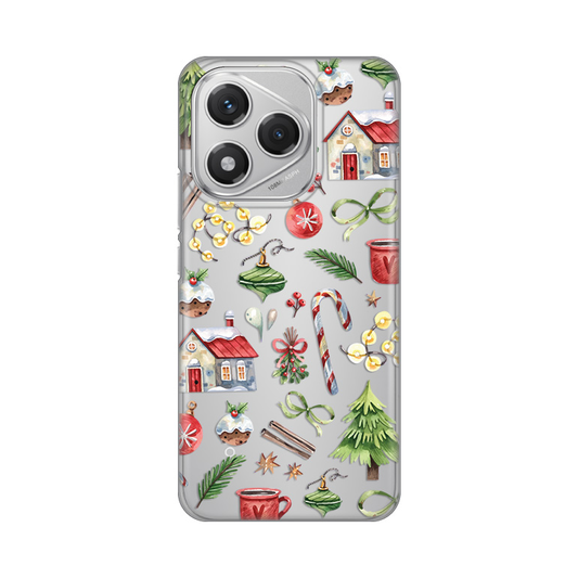 Torbica Silikonska Print Skin za Honor 400 Lite Winter Spirit
