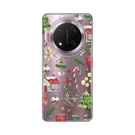 Torbica Silikonska Print Skin za Honor Magic 7 Lite Winter Spirit