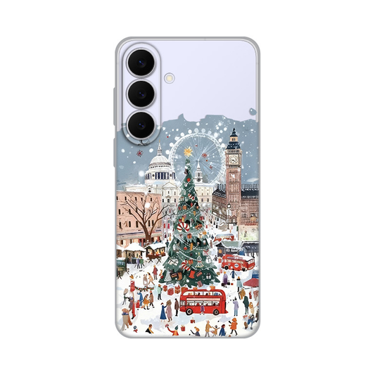 Torbica Silikonska Print Skin za Samsung S731B Galaxy S25 Fe Christmas Town