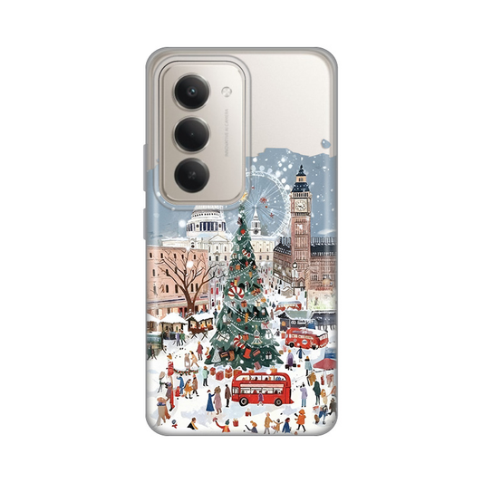 Torbica Silikonska Print Skin za Xiaomi Redmi 15 4G Christmas Town