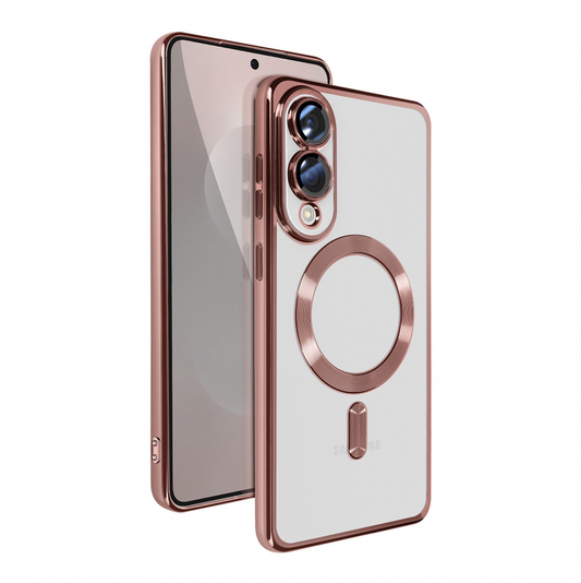 Torbica Magsafe Lux za Samsung S937B Galaxy S25 Edge roze