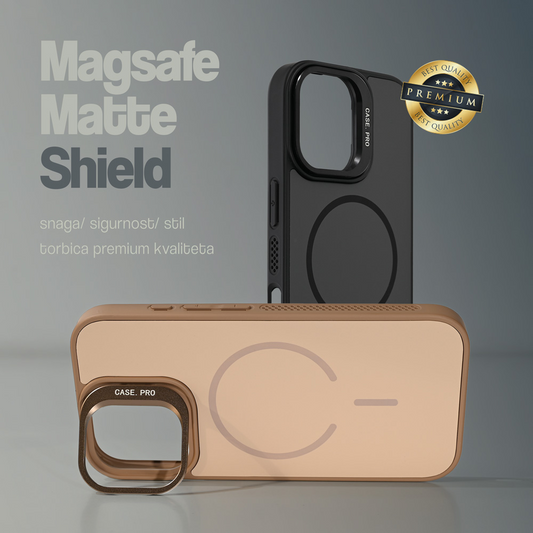 Torbica Magsafe Matte Shield za iPhone 17 Air 6.6 plava