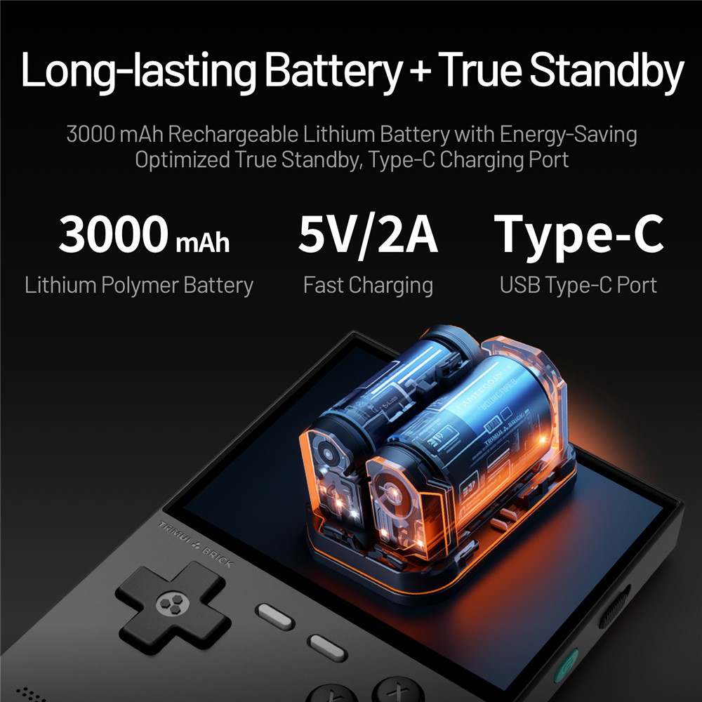 Konzola za igranje TrimUI Brick 64GB bela