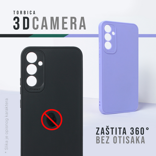 Torbica 3D Camera za Samsung S946B Galaxy S26 Plus ljubicasta