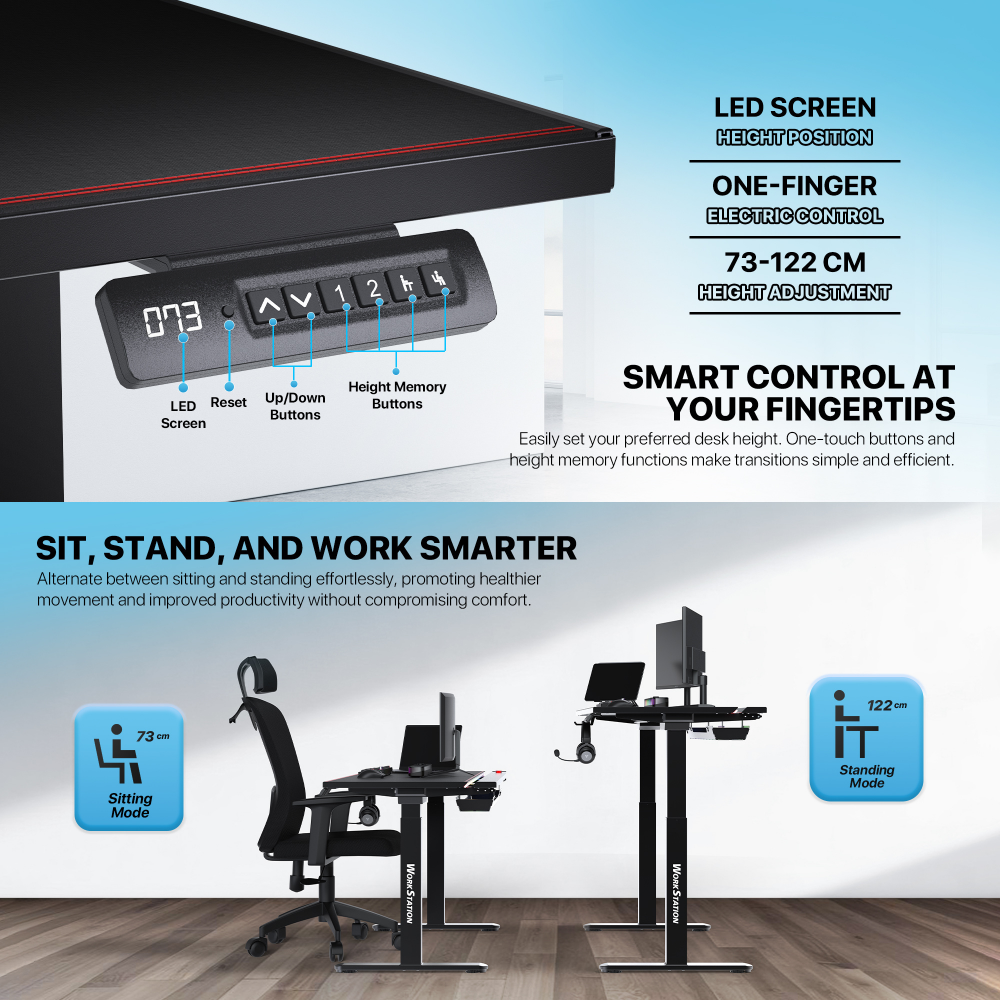 Sto Gaming Fantech DW114 Dublin crni