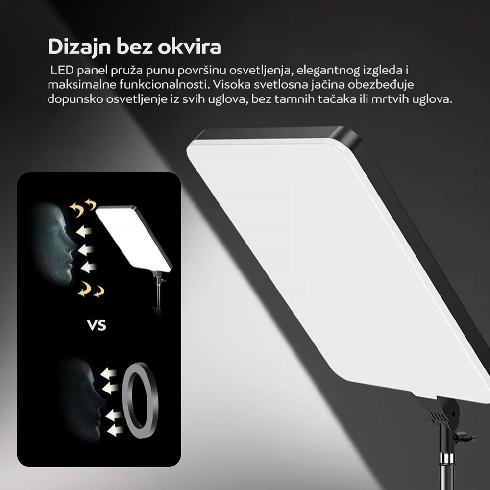 Tripod ZGRL 28 + LED lampa