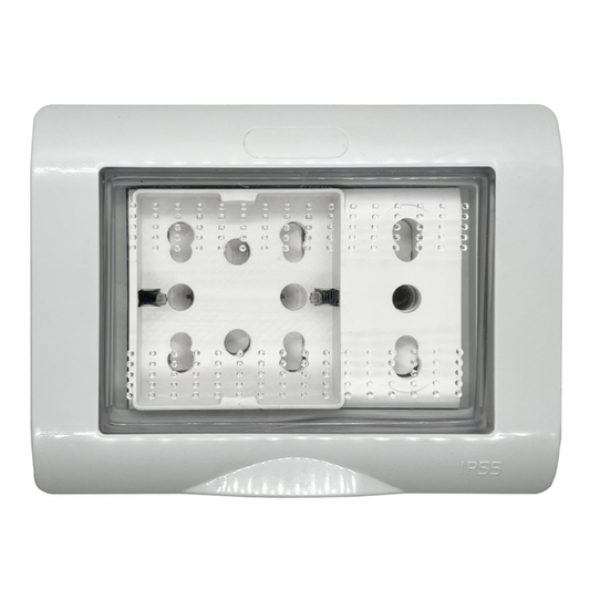 Kutija u IP55 zastiti 3M sa uticnicom SIDE XL 4B.IP55.H21.XL