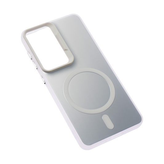 Torbica Magsafe Clear za Samsung S941B Galaxy S26 srebrna