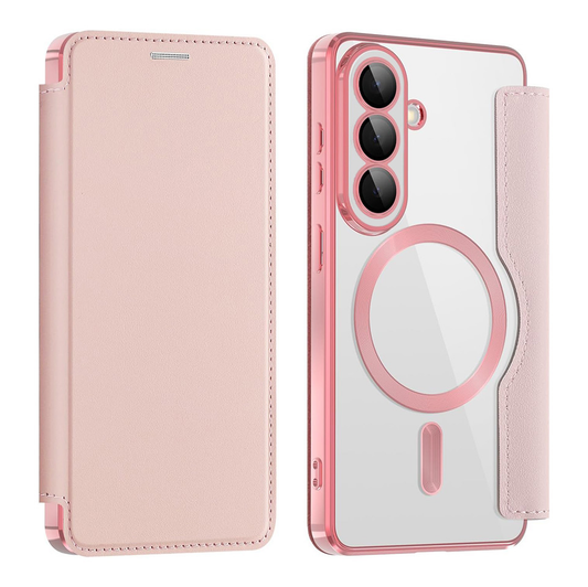Torbica Magsafe Lux Bi Fold za Samsung A376B Galaxy A37 roze
