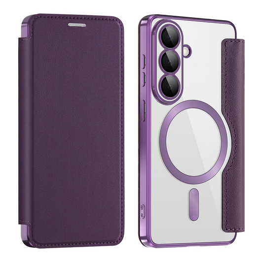 Torbica Magsafe Lux Bi Fold za Samsung S941B Galaxy S26 ljubicasta