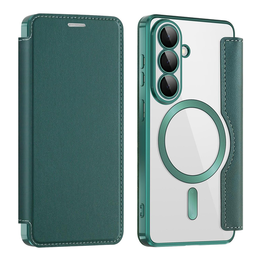 Torbica Magsafe Lux Bi Fold za Samsung S941B Galaxy S26 zelena
