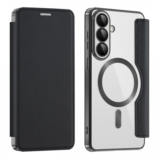 Torbica Magsafe Lux Bi Fold za Samsung S946B Galaxy S26 Plus crna