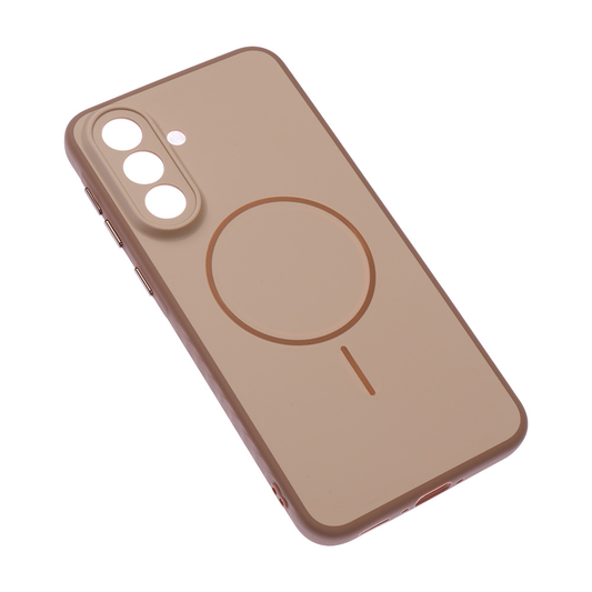 Torbica Magsafe Matte Line za Samsung A576B Galaxy A57 braon