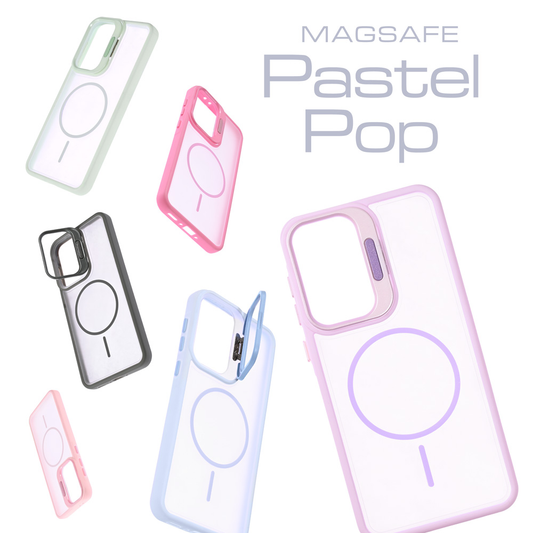 Torbica Magsafe Pastel Pop za Samsung S731B Galaxy S25 FE siva