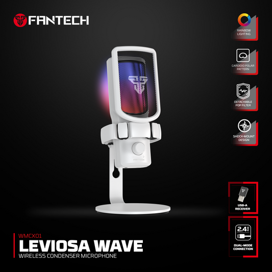 Mikrofon Wireless Fantech WMCX01 Leviosa Wave beli