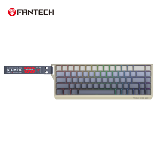 Tastatura Wired Magnetic Gaming Fantech MK922 Atom HE68 Pro Retro bez (emerald switch)