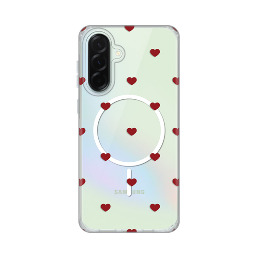 Torbica Print Magsafe za Samsung A366B Galaxy A36 Red Hearts