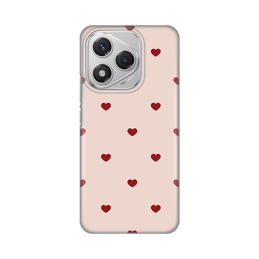 Torbica Silikonska Print za Honor 400 Lite Beige Hearts