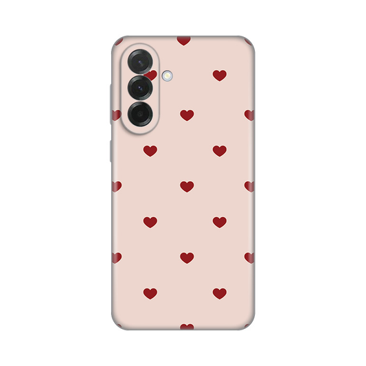 Torbica Silikonska Print za Samsung A376B Galaxy A37 5G Beige Hearts