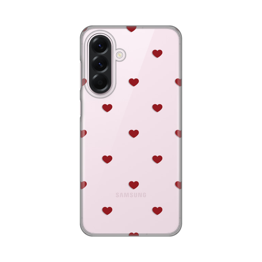 Torbica Silikonska Print za Samsung A566B Galaxy A56 5G Red Hearts