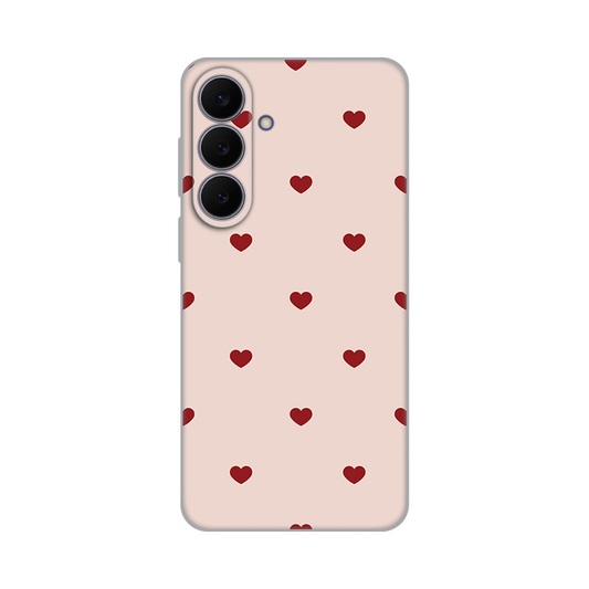 Torbica Silikonska Print za Samsung S731B Galaxy S25 Fe Beige Hearts
