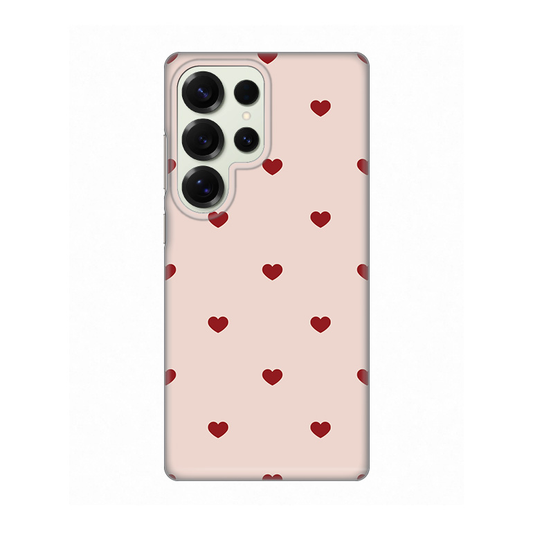 Torbica Silikonska Print za Samsung S938B Galaxy S25 Ultra Beige Hearts