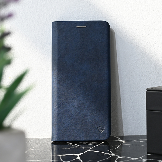 Torbica Teracell Elegant Flip za Honor Magic 8 Lite tamno plava