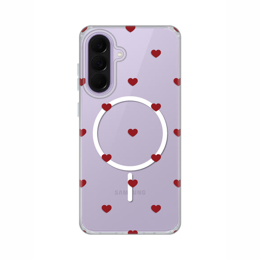 Torbica Print Magsafe za Samsung A376F Galaxy A37 Red Hearts