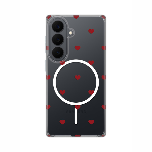 Torbica Print Magsafe za Samsung S941B Galaxy S26 Red Hearts