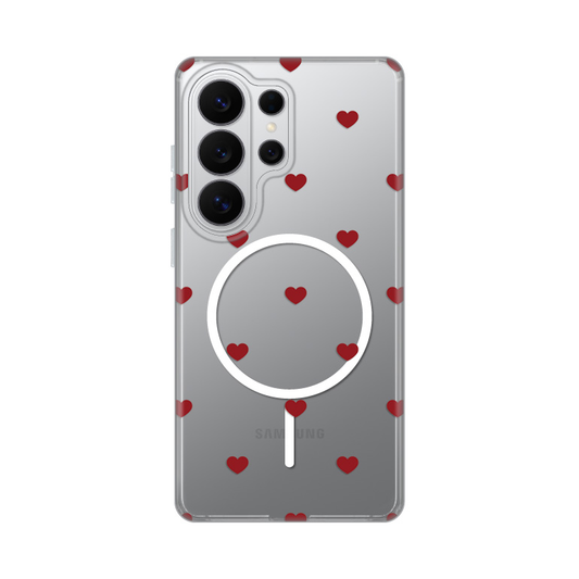 Torbica Print Magsafe za Samsung S948B Galaxy S26 Ultra Red Hearts