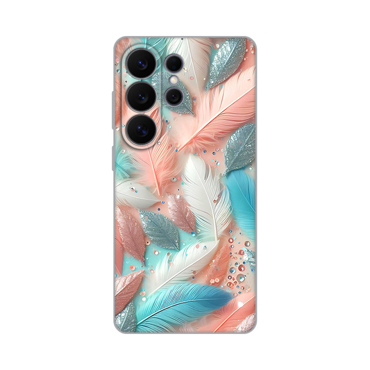 Torbica Silikonska Print za Samsung S948B Galaxy S26 Ultra Pastel Feathers