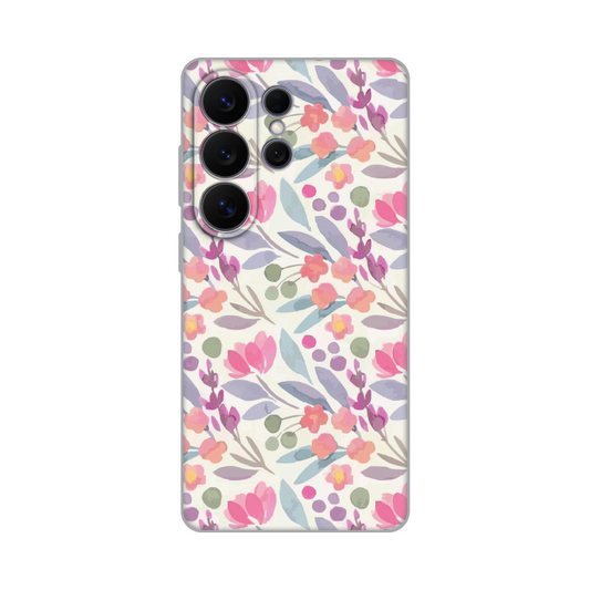 Torbica Silikonska Print za Samsung S948B Galaxy S26 Ultra Watercolor Flowers