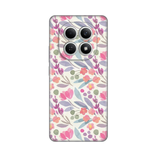 Torbica Silikonska Print za Xiaomi Redmi Note 15 5G Watercolor Flowers