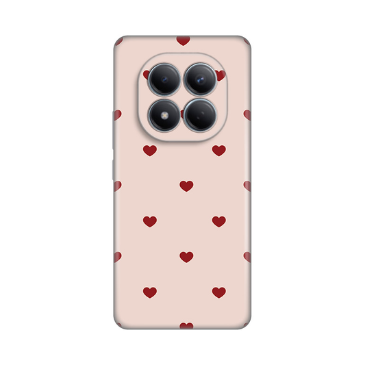 Torbica Silikonska Print za Xiaomi Redmi Note 15 Pro 4G Beige Hearts