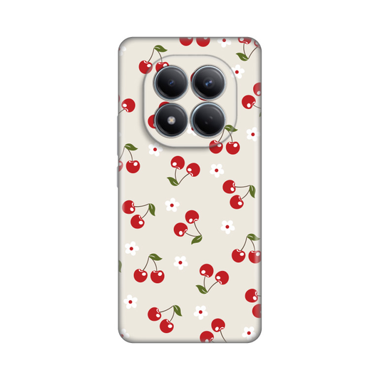 Torbica Silikonska Print za Xiaomi Redmi Note 15 Pro 4G Cherry and Flowers