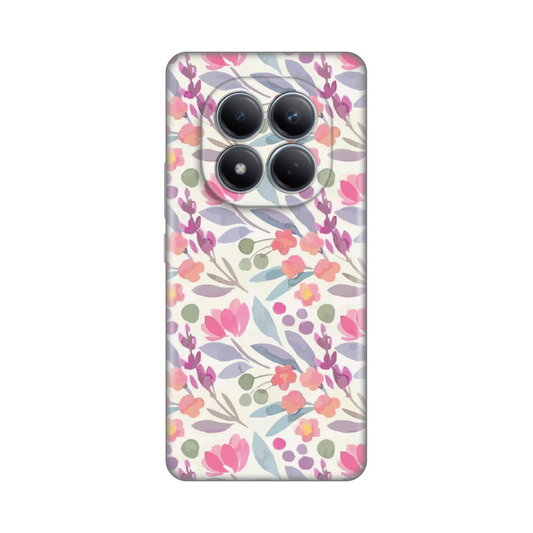 Torbica Silikonska Print za Xiaomi Redmi Note 15 Pro 4G Watercolor Flowers