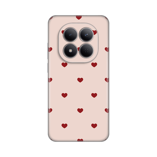 Torbica Silikonska Print za Xiaomi Redmi Note 15 Pro 5G Beige Hearts
