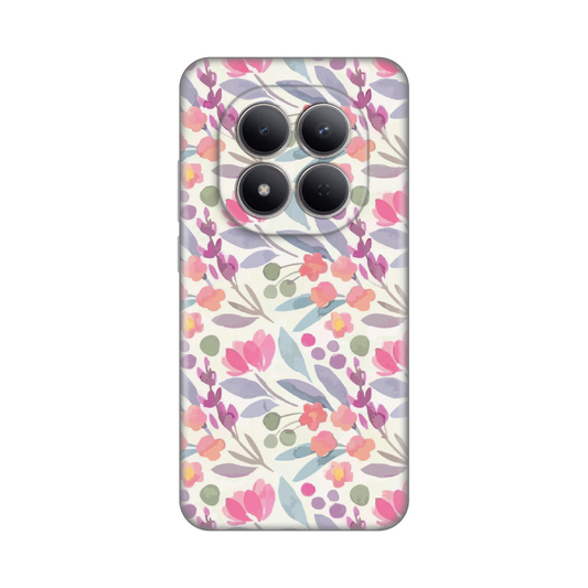 Torbica Silikonska Print za Xiaomi Redmi Note 15 Pro 5G Watercolor Flowers