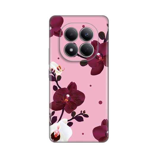 Torbica Silikonska Print Skin za Xiaomi Redmi Note 15 Pro 4G Pink Orchid