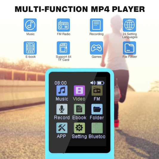 MP4 player JWD 8GB plavi