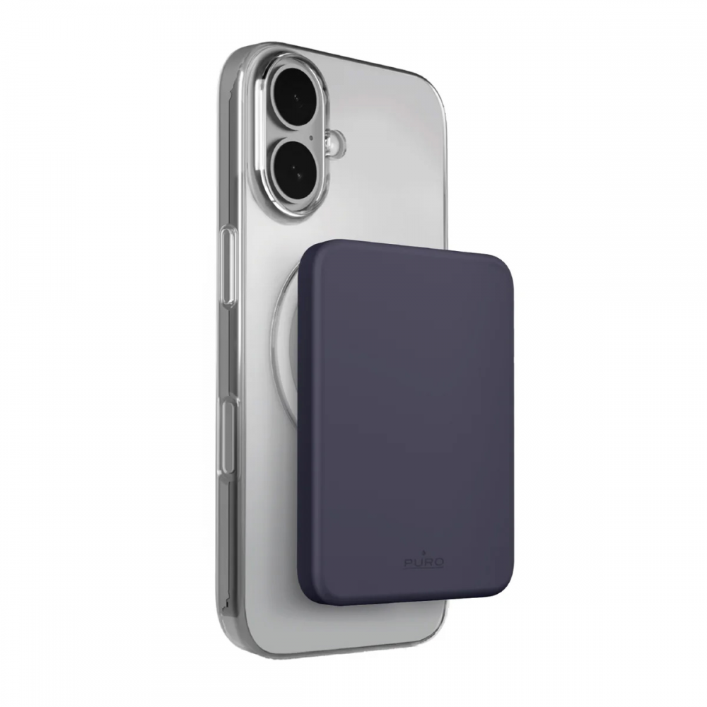 Power bank prenosiva baterija PURO Magsafe 4200mAh tamno plava