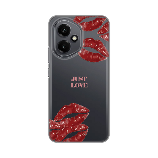 Torbica Silikonska Print Skin za Honor 400 Just Love Pink