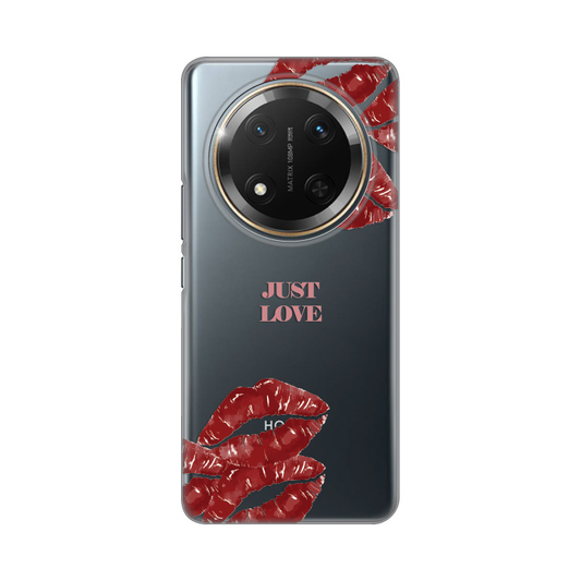 Torbica Silikonska Print Skin za Honor Magic 7 Lite Just Love Pink