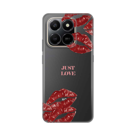 Torbica Silikonska Print Skin za Honor X7d 4G/400 Smart 5G Just Love Pink