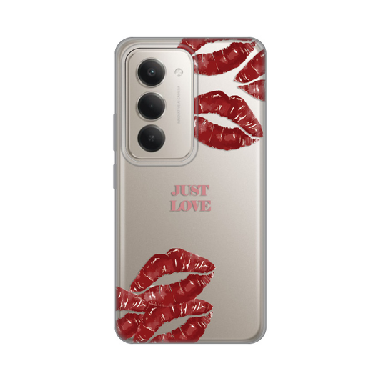Torbica Silikonska Print Skin za Xiaomi Redmi 15 4G Just Love Pink